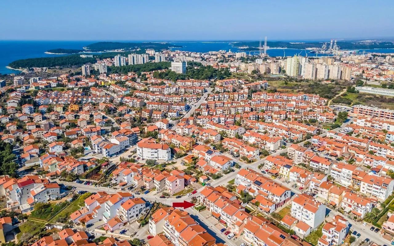 Apartment Green Pula, Family Friendly, Comfortable, Free Parking And Wifi 0*, Pula Kroatien
